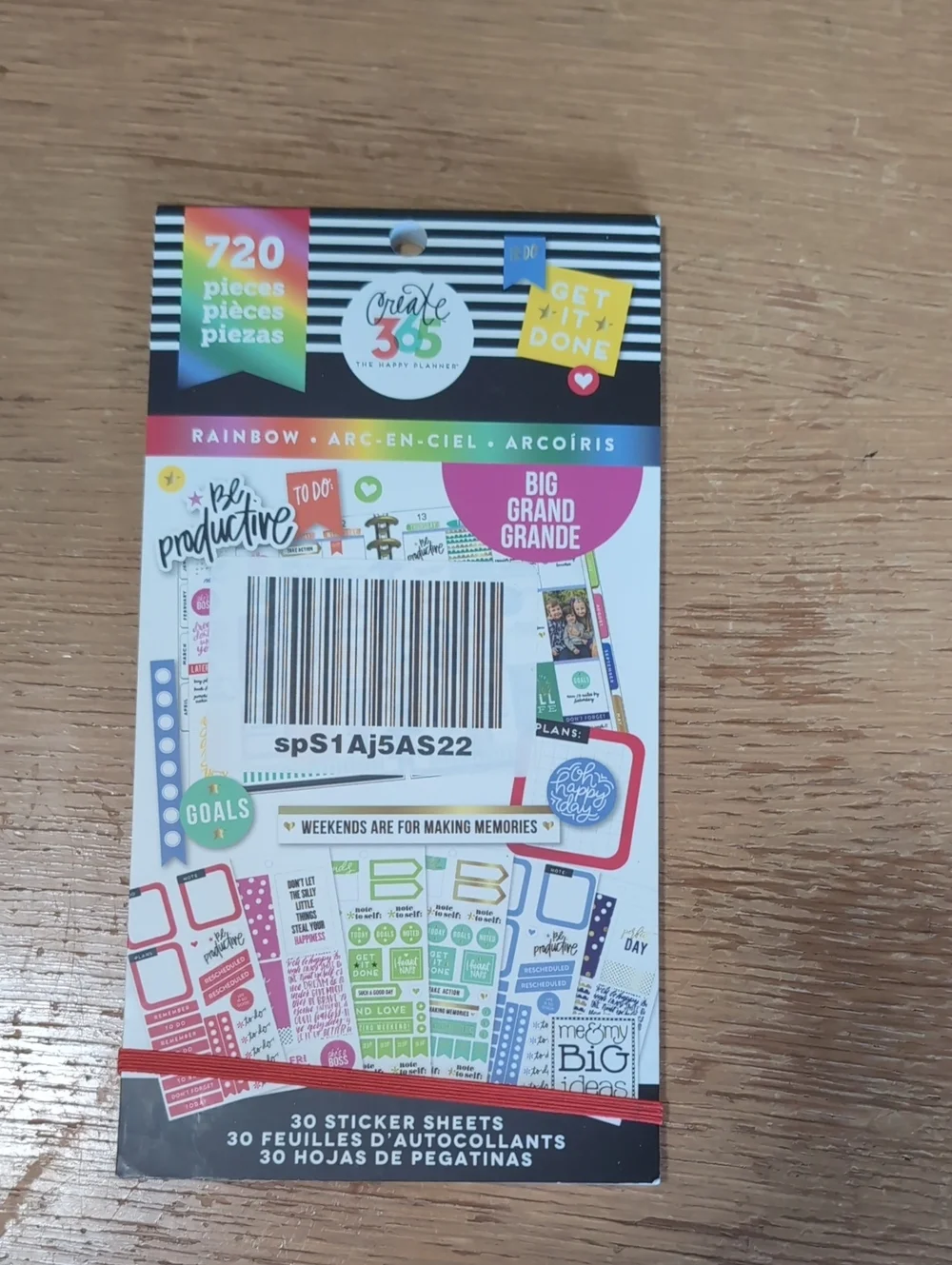 Rainbow Sticker Pack - Multicolor Planner Stickers